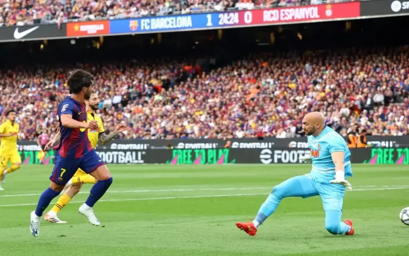 مباريات برشلونة المتبقية في الدوري الإسباني بعد الفوز على إسبانيول